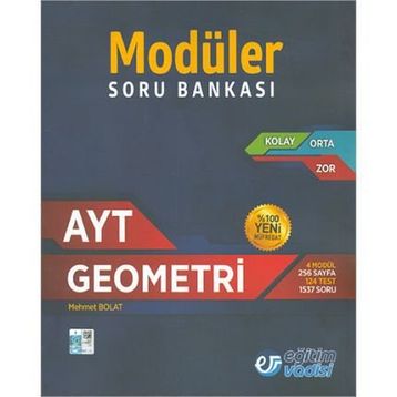 Eğitim Vadisi Yayınları AYT Geometri Soru Bankası