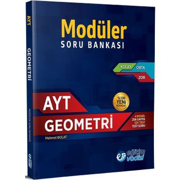 Eğitim Vadisi Yayınları AYT Geometri Soru Bankası