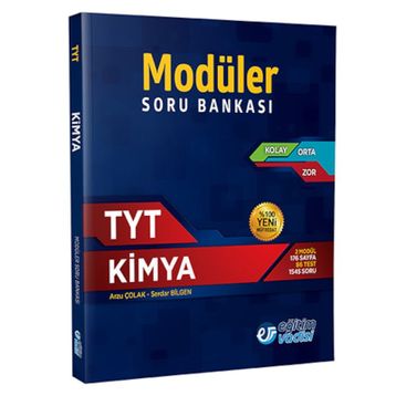 Eğitim Vadisi Yayınları TYT Kimya Modüler Soru Bankası