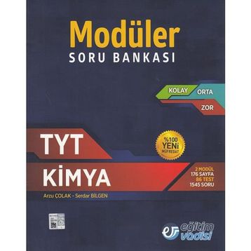 Eğitim Vadisi Yayınları TYT Kimya Modüler Soru Bankası