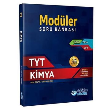 Eğitim Vadisi Yayınları TYT Kimya Modüler Soru Bankası