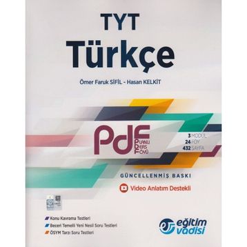 Eğitim Vadisi Yayınları TYT PDF Türkçe