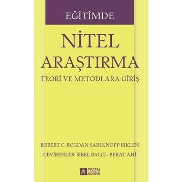 Eğitimde Nitel Araştırma - Pegem Akademi Yayıncılık