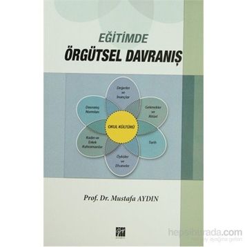 EĞITIMDE ÖRGÜTSEL DAVRANIŞ - MUSTAFA AYDIN
