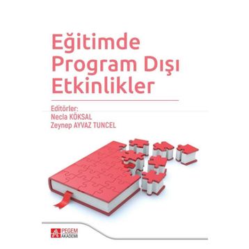 Eğitimde Program Dışı Etkinlikler - Pegem Akademi Yayıncılık