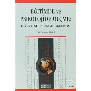 Eğitimde ve Psikolojide Ölçme - Yaşar Baykul