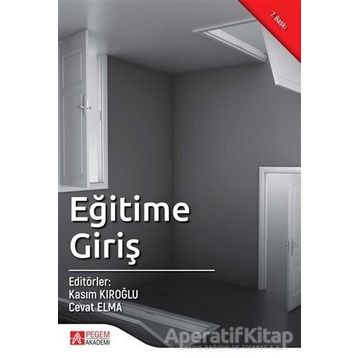 Eğitime Giriş - Pegem Akademi Yayıncılık