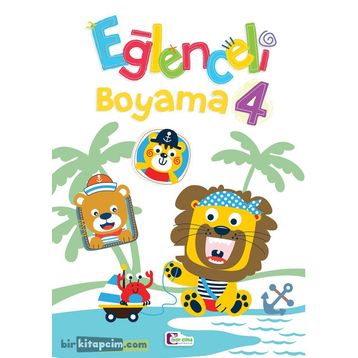 Eğlenceli Boyama 4 - Mor Elma Yayınları