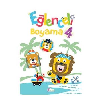 Eğlenceli Boyama 4 - Mor Elma Yayınları