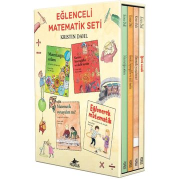 Eğlenceli Matematik Kutulu Özel Set 4 Kitap Pegasus Yayınları
