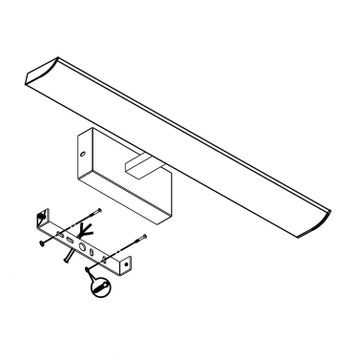 Eglo 94613 Tabıano Duvar Led Aplik