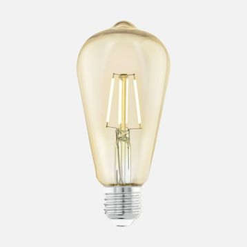 Eglo Amber ST64 4 W Beyaz Klasik E27 Duy Led Ampul