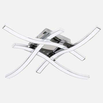 Eglo Cabezas Krom 4x5 W Led Slım Avize