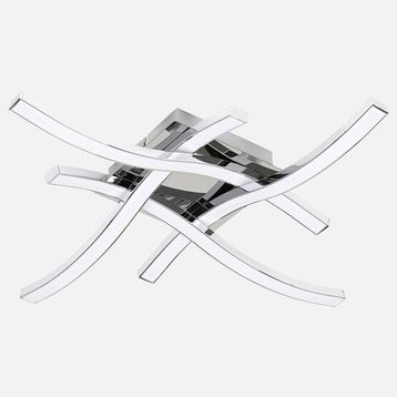 Eglo Cabezas Krom 4x5 W Led Slım Avize