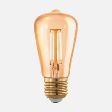 Eglo E-27 ST48 4W Amber 1700K LED Ampul