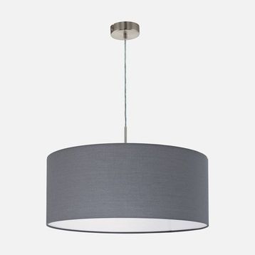 Eglo Pasteri Çelik E27 Duy Tekli Modern Gri Sarkıt