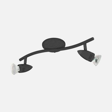 Eglo Sabadell 2 Adet Siyah Led Slot