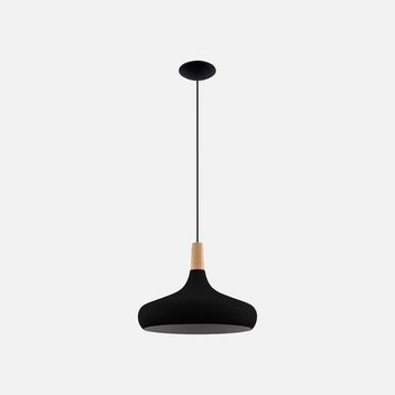 Eglo Sabinar 40 cm E-27 Siyah Sarkıt Avize