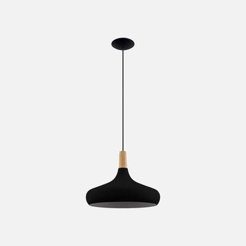 Eglo Sabinar 40 cm E-27 Siyah Sarkıt Avize