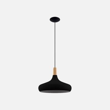 Eglo Sabinar 40 cm E-27 Siyah Sarkıt Avize