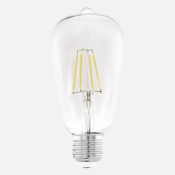 Eglo Şeffaf ST64 7 W Klasik E27 Duy Led Ampul