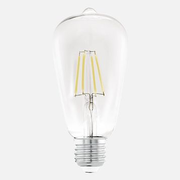 Eglo Şeffaf ST64 7 W Klasik E27 Duy Led Ampul