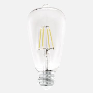 Eglo Şeffaf ST64 7 W Klasik E27 Duy Led Ampul