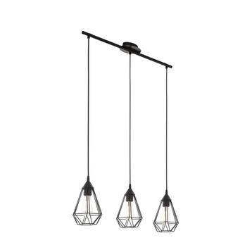 Eglo Tarbes 3X60W Avize Siyah