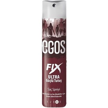 Egos 250 ml Fix Ultra Güçlü Tutuş Saç Spreyi