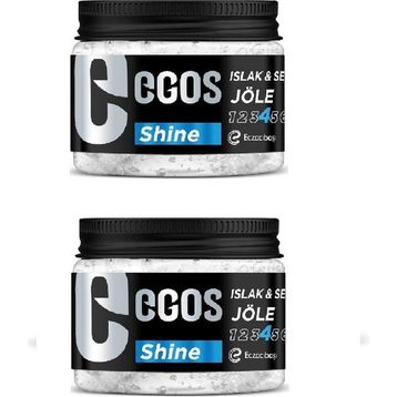Egos No:4 2x400 ml Islak Sert Jöle Shine