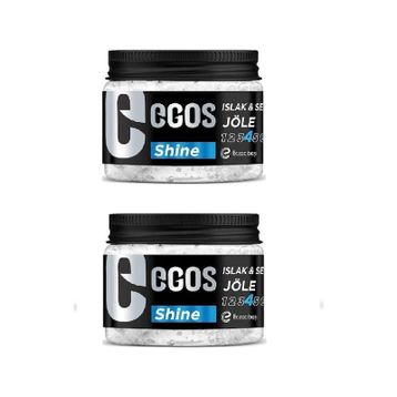 Egos No:4 2x400 ml Islak Sert Jöle Shine