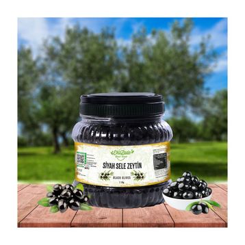 Ehlizade 1 kg Siyah Sele Zeytin