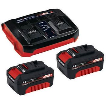Einhell 4512083 18V 3Ah Starter Kit - 2x3Ah Twincharger Kit