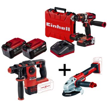 Einhell KİT2 3'lü Kömürsüz Makina Matkap Seti