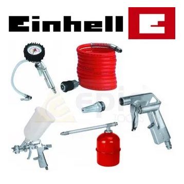 Einhell Kompresör 5 Parça Havalı Alet Seti