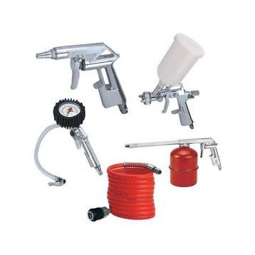 Einhell Kompresör 5 Parça Havalı Alet Seti