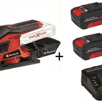Einhell TC-OS 18/187 Li 2x4 Ah Akülü Zımpara Makinesi