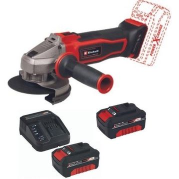 Einhell Te-Ag 18/115 Li - 18V 3Ah Çift Akülü Avuç Taşlama Makinesi