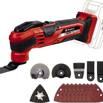 Einhell TE-MG 18 Li Varrito 2x2.5 Ah Akülü Raspalama Makinesi