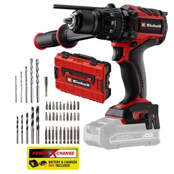 Einhell TP-CD 18/120 Li-i BL Solo Akülü Darbeli Vidalama Makinesi +41 Parça Set
