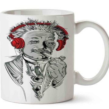 Einstein Albert Einstein Porselen Kupa Bardak