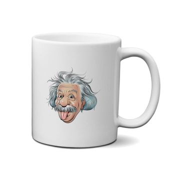 Einstein Albert Einstein Porselen Kupa Bardak