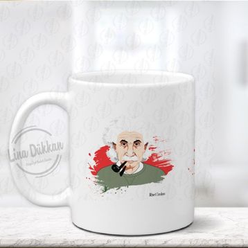 Einstein Albert Einstein Porselen Kupa Bardak