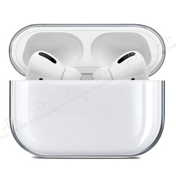 Eiroo AirPods Pro Şeffaf Silikon Kılıf