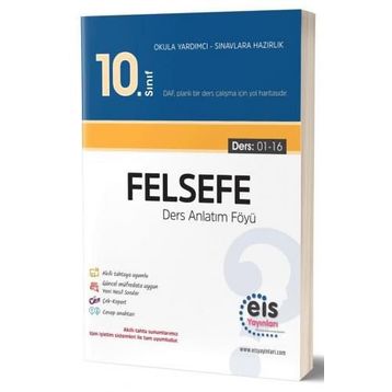 Eis Yayınları 10. Sınıf DAF Felsefe Ders Anlatım Föyleri