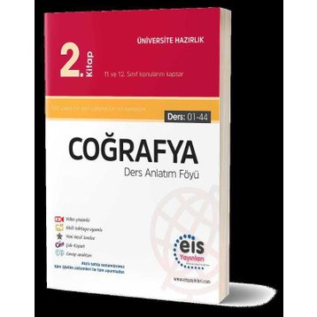 Eis Yayınları Coğrafya 2. Kitap Ders Anlatım Föyleri Konu Özetli Soru Bankası