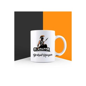 Ejoya 85958 Kişiye Özel Gladiator Kupa Bardak