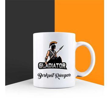 Ejoya 85958 Kişiye Özel Gladiator Kupa Bardak