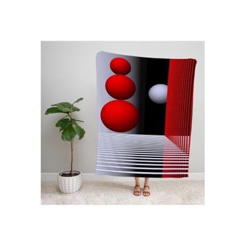 Ejoya 90624 Modern Desenli Polar TV Battaniyesi