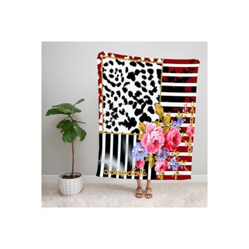 Ejoya 92108 Modern Desenli Polar TV Battaniyesi